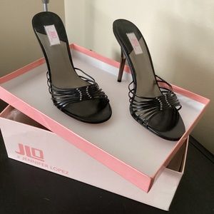 JLO black heels